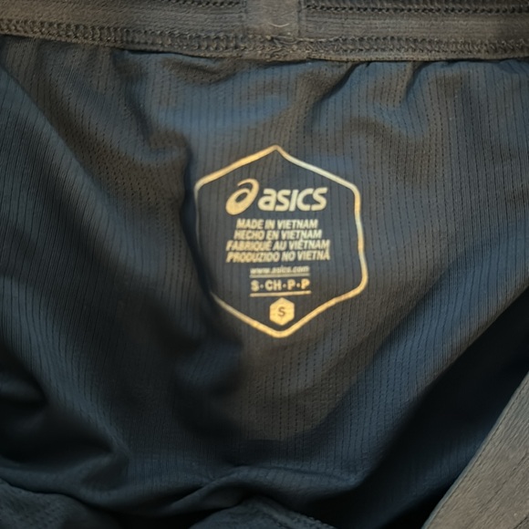 Asics blue short size S - Picture 3 of 3